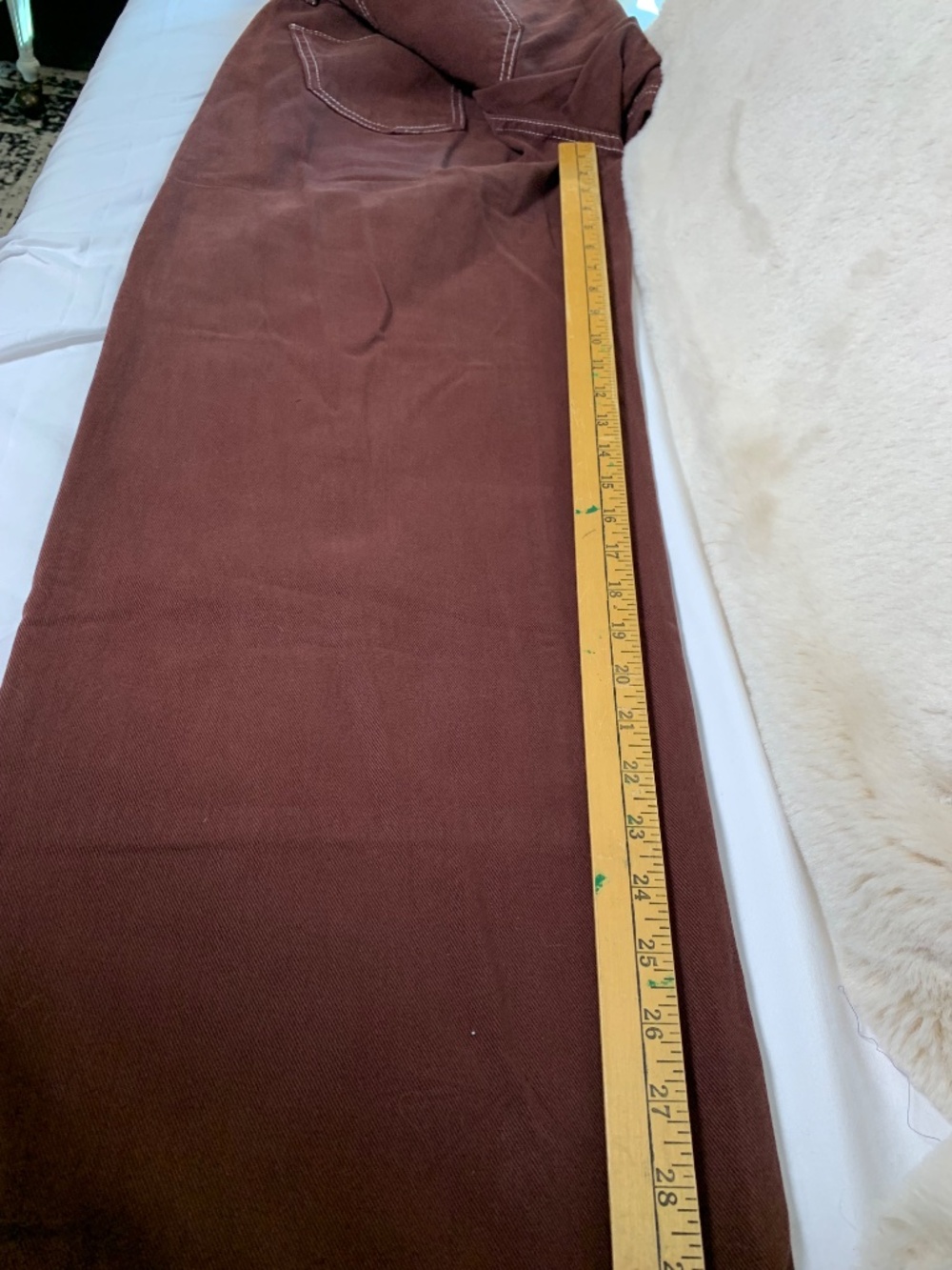 Lioness brown denim style pant sz M - Picture 9 of 9